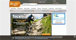 Desktop Screenshot of breezebikes.co.uk